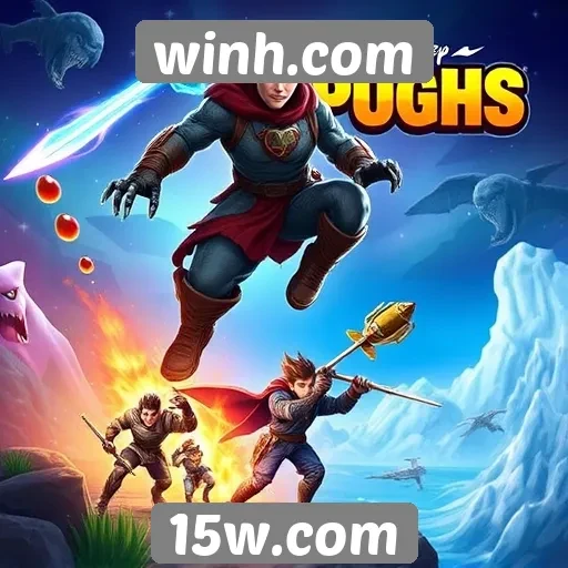 Os jogos mais populares disponíveis em winh.com